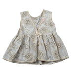 Imperial Camicia Giromanica Tinta Unita con Ricami per Bambina CC69390G75 PANNA IMPERIAL 