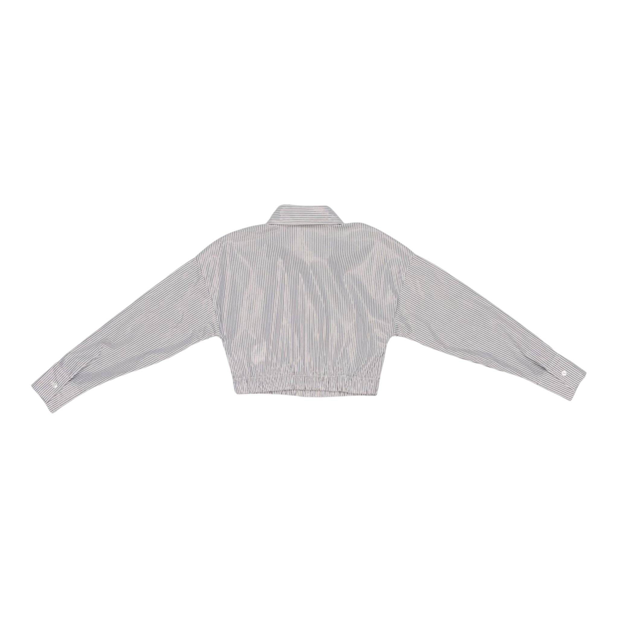 LU LU BY MISS GRANT camicia manica lunga fantasia a righe Bianco per Bambina LL3214 BIANCO LU LU BY MISS GRANT 