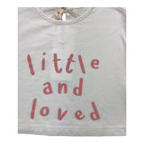 Zhoe &amp; Tobiah Solid Color Print T-Shirt White For Baby Girl