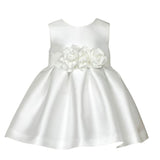 Abel & Lula Abito Cerimonia Tinta Unita con Applicazioni per Neonata 5014 BIANCO ABEL & LULA 