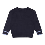 Trussardi Cardigan Tinta Unita con Logo per Neonato TIP25049CD BLU TRUSSARDI 