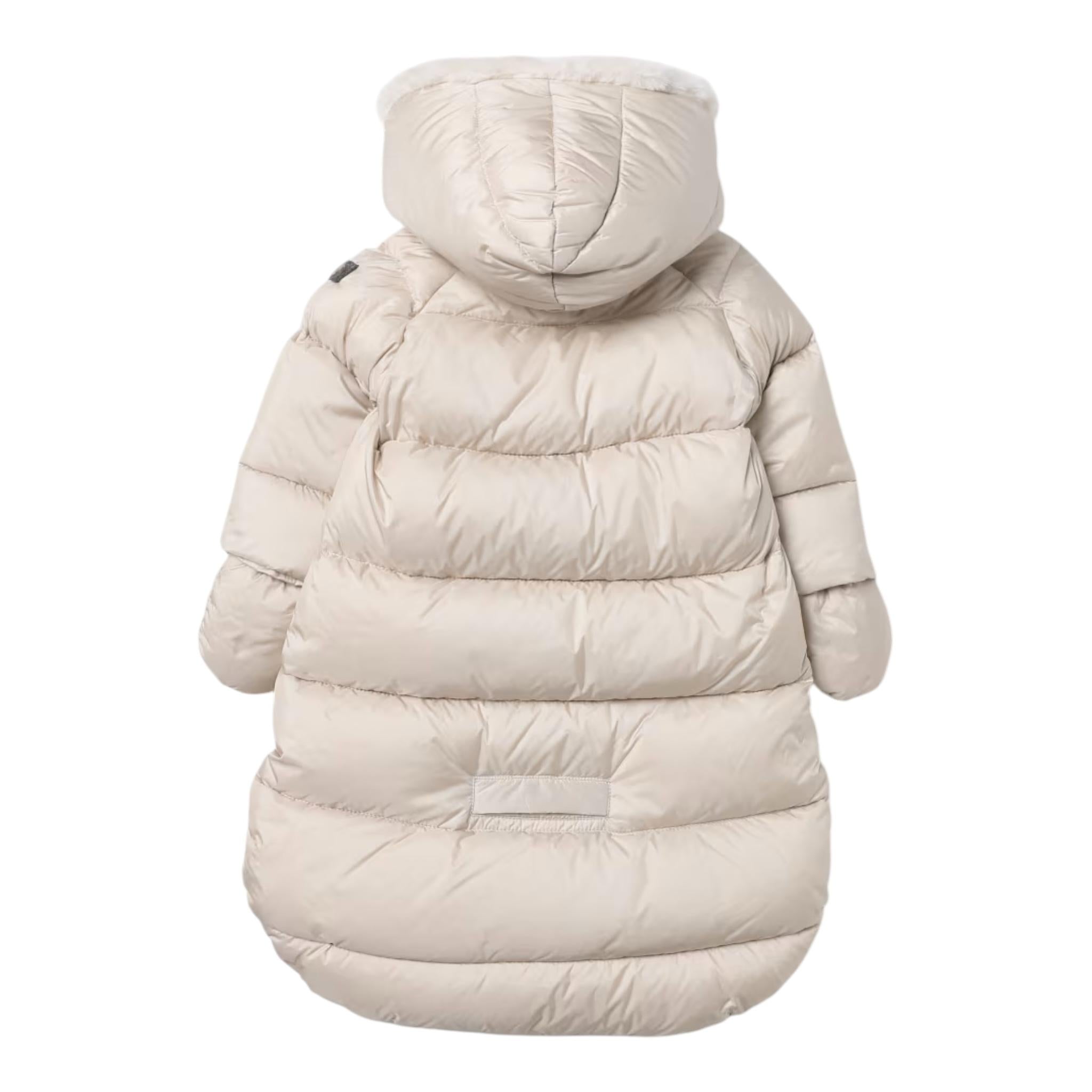 IL GUFO sacca piumino tinta unita con cappuccio e guanti Beige per Neonata A23SO010N0068 BEIGE IL GUFO 