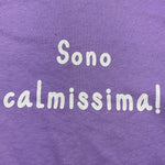 Dixie Shirt Girocollo Tinta Unita con Stampa per Bambina LB35030G56 VIOLA DIXIE 
