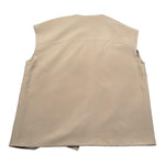 Daniele Alessandrini Gilet Tinta Unita con Bottoni per Bambino 1236BZ00209 BEIGE DANIELE ALESSANDRINI 