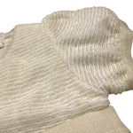 NINNAOH abito cerimnia tinta unita mezza manica Beige per Neonata I23AB36 BEIGE NINNAOH 