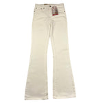 LEVIS jeans tinta unita modello zampa Bianco per Bambina 4EG970 BIANCO LEVIS 