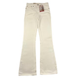 LEVIS jeans tinta unita modello zampa Bianco per Bambina 4EG970 BIANCO LEVIS 