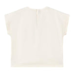 Mayoral T-Shirt Girocollo Tinta Unita con Stampa per Neonata 1046 BEIGE MAYORAL 