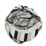 Pure Firenze Cappello Stampa Fantasia A Righe per Neonato PC03755 PANNA PURE FIRENZE 