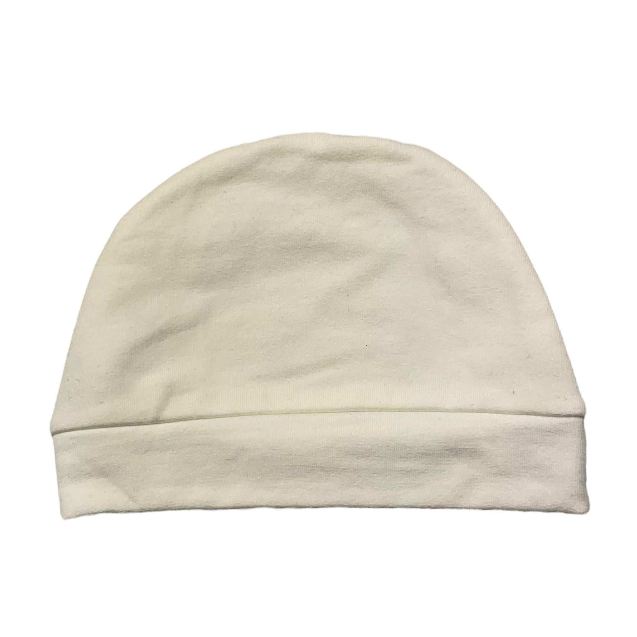 NINNAOH cappello tinta unita con fantasia Bianco per Neonato I23211 BIANCO NINNAOH 