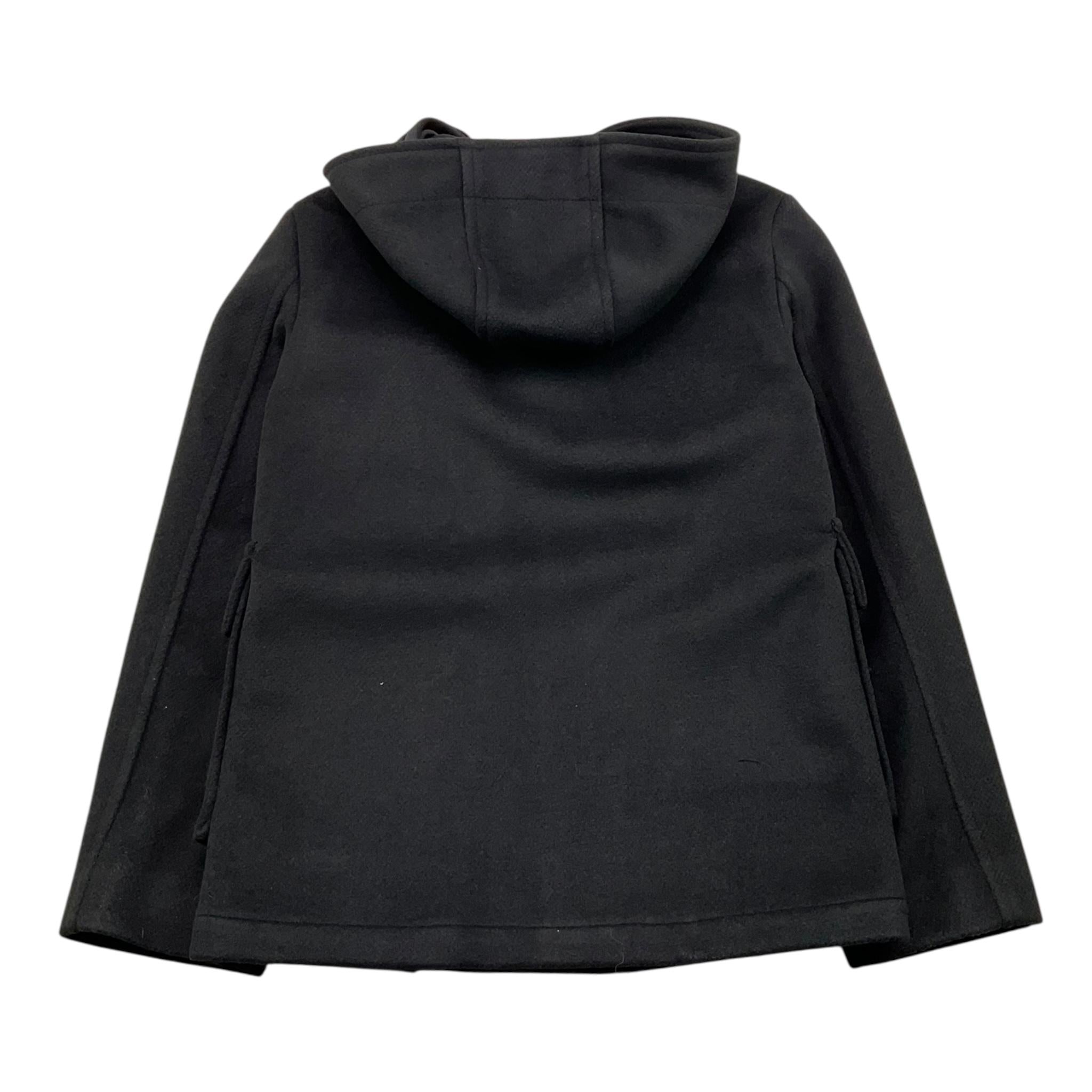 DANIELE ALESSANDRINI cappotto tinta unita con cappuccio Nero per Bambino 1231O00016X NERO DANIELE ALESSANDRINI 