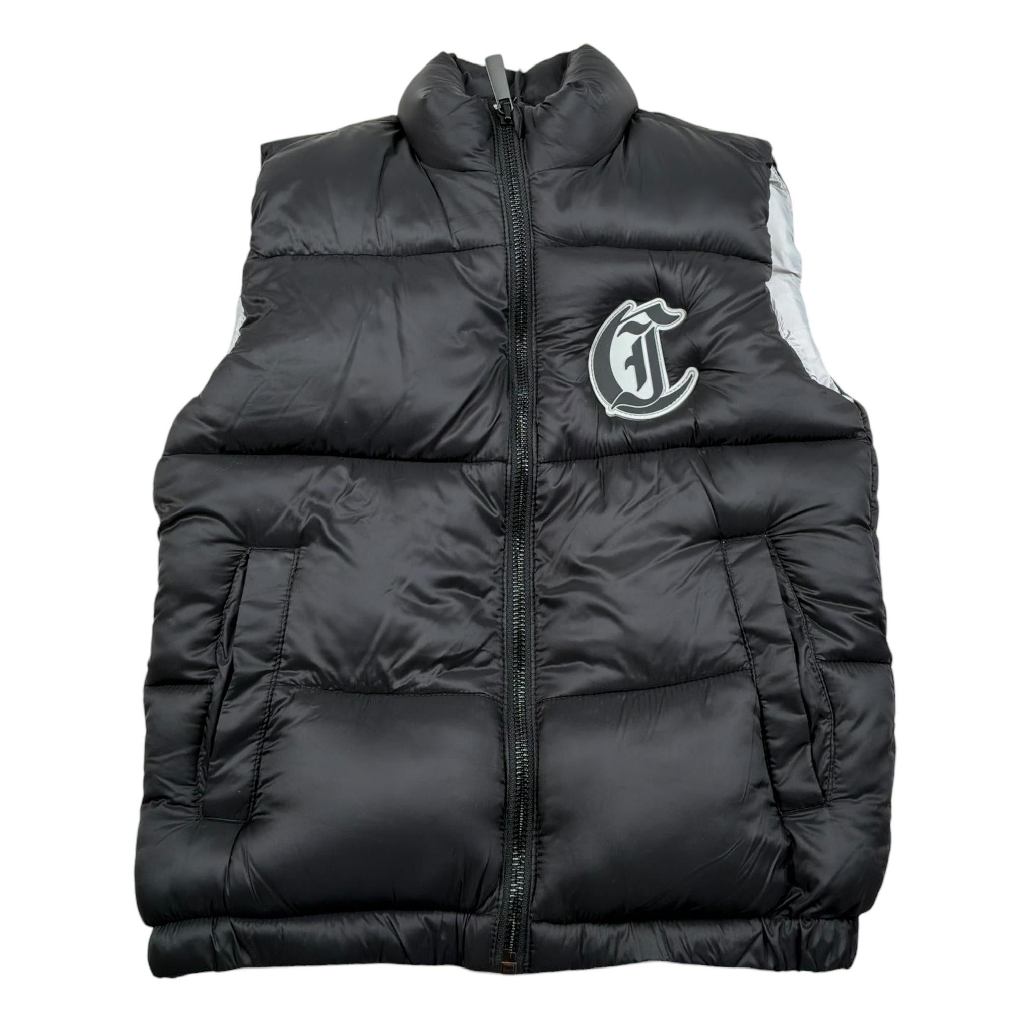 Just Cavalli Giubbino Smanicato Tinta Unita per Bambino JBP26013PI NERO JUST CAVALLI 