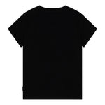 MOSCHINO t-shirt girocollo tinta unita con ricamo orso Nero per Bambino HTM04K NERO MOSCHINO 