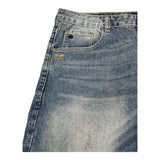 Daniele Alessandrini Jeans Solid Color with Blue Gradient Wash for Boys