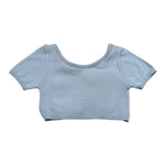Vicolo T-Shirt Girocollo Tinta Unita per Bambina 3146WY00313XJ AZZURRO VICOLO 