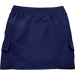 Monnalisa Gonna Tinta Unita con Elastico In Vita per Bambina 17E700 BLU MONNALISA 