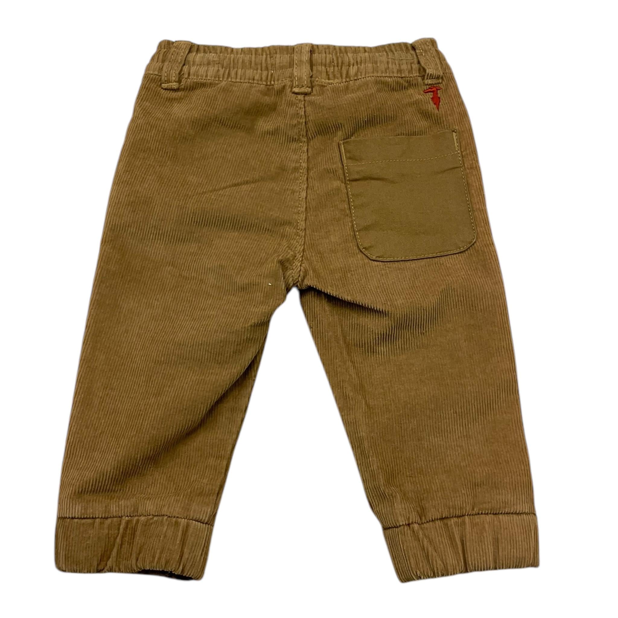 TRUSSARDI pantalone tinta unita con elastico in vita Beige per Neonato TIA25110PA BEIGE TRUSSARDI 