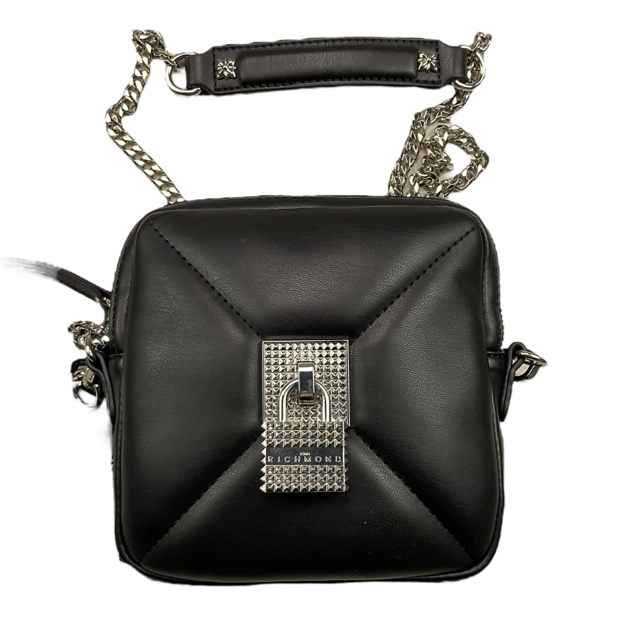 JOHN RICHMOND borsa in ecopelle tinta unita Nero per Bambina RGA25022BO NERO JOHN RICHMOND 