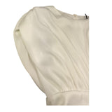 Fun & Fun Abito Mezza Manica Tinta Unita per Bambina FJDR01568 BIANCO FUN & FUN 