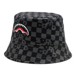 Sprayground Cappello Modello Pescatore Bicolore con Fantasia per Bambino SP14998BRW NERO SPRAYGROUND 