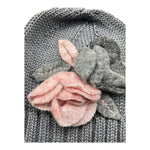 CATYA cappello tinta unita con applicazione Grigio per Bambina 923673 GRIGIO CATYA 