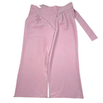 Xacus Pantalone Modello A Palazzo Tinta Unita per Bambina SAMANTHA ROSA XACUS 