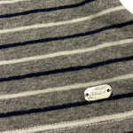 NINNAOH cappello tinta unita con fantasia a righe Grigio per Neonato I22207 GRIGIO NINNAOH 