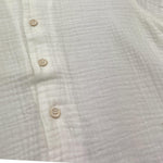 Petit Indi Camicia Mezza Manica Tinta Unita per Bambino SS25BK7314 BIANCO PETIT INDI 