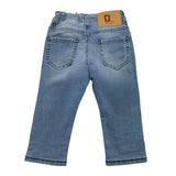 Manuel Ritz Jeans Plain With Adjustable Waist Blue For Boys