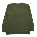 NEVER TOO maglia girocollo tinta unita Verde per Bambino NT1739R VERDE NEVER TOO 
