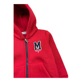 MANUEL RITZ felpa con zip e cappuccio tinta unita Rosso per Neonato MR2819N ROSSO MANUEL RITZ 