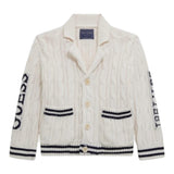 GUESS cardigan tinta unita con contrasti Bianco per Bambino N4RR02Z30W1 BIANCO GUESS 