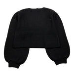MONNALISA maglia girocollo tinta unita Nero per Bambina 496600 NERO MONNALISA 