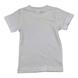 Little Red Fish T-Shirt Solid Color With White Contrast Pocket For Baby Girl