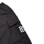 Please Pantalone Tinta Unita con Elastico In Vita per Neonato FJ19042B71 NERO PLEASE 