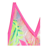 Billieblush 2-Piece Triangle-Briefs Solid Pink Swimsuit for Girls