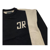 JOHN RICHMOND maglia girocollo bicolore Nero/beige per Bambina RBA25101MA NERO/BEIGE JOHN RICHMOND 