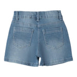 I Do Short In Denim Tinta Unita con Girovita Regolabile per Neonata 4B537N AZZURRO I DO 