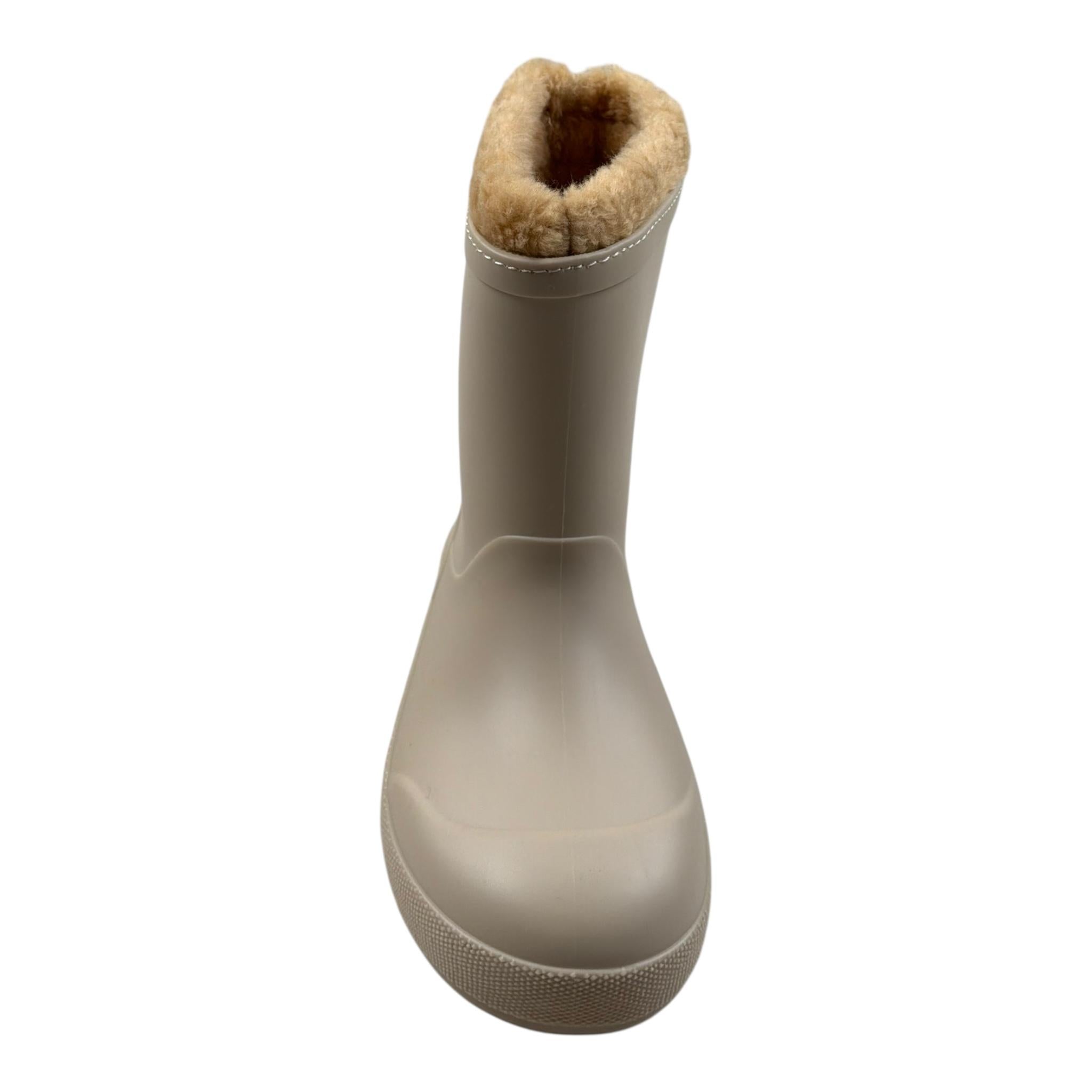 Igor Stivali Tinta Unita con Pelliccia Interna per Bambina W10306 BEIGE IGOR 
