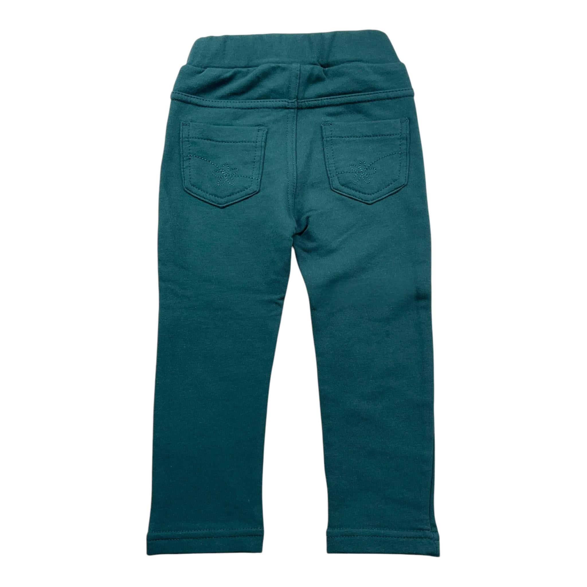 MAYORAL pantalone tinta unita con elastico in vita Verde per Neonata 560 VERDE MAYORAL 