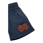 Sun68 Bermuda Tuta Tinta Unita con Logo per Bambino F35340 BLU SUN68 