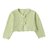 Mini Banda Coprispalle Tinta Unita con Fiocchi per Neonata 3B764 VERDE MINI BANDA 