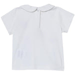 Liu Jo T-Shirt Girocollo Tinta Unita con Stampe per Neonata HA5045X BIANCO LIU JO 