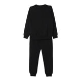 ICEBERG completo 2 pezzi felpa-pantalone tinta unita Nero per Bambino HUK040 NERO ICEBERG 