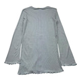 Caffe' D'Orzo Plain Cardigan With Buttons Light Blue For Girls