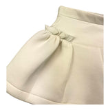 LIU JO gonna tinta unita con fiocco in contrasto Panna per Neonata KF4140N PANNA LIU JO 