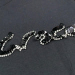 Manila Grace T-Shirt Girocollo Tinta Unita con Stampa per Bambina 162TMJS25 NERO MANILA GRACE 