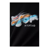 Msgm T-Shirt Girocollo Tinta Unita con Stampa per Bambino S5MSJBTH280 NERO MSGM 
