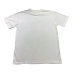 NEVER TOO t-shirt girocollo tinta unita con stampa Bianco per Bambino NT2072R BIANCO NEVER TOO 