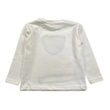 NANAN shirt girocollo tinta unita con stampa Bianco per Bambina I2455112BJ BIANCO NANAN 